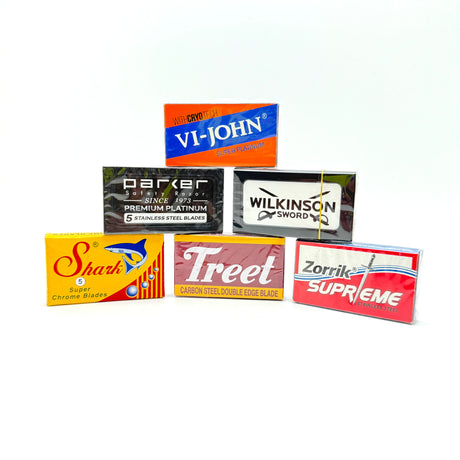 Double Edge Razor Blade Sample Pack Bravo 35 Blades