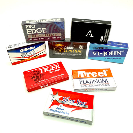 Double Edge Razor Blade Sample Pack Delta 45 Blades