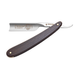 Dovo - Barbarossa Carbon Steel 5/8 Straight Razor - Black Ebony Wood Handle - Spanish Point