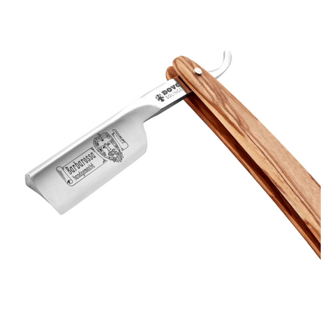 Dovo Barbarossa 5/8 Straight Olive Wood Handle Straight Razor