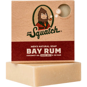 Dr. Squatch Bay Rum Bar Soap | Spicy Tropical Clean