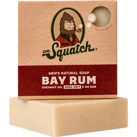 Dr. Squatch Bay Rum Bar Soap | Spicy Tropical Clean