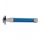 Edwin Jagger - Blue Long Handle Double Edge Safety Razor - DEL83BL