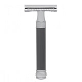 Edwin Jagger - Grey Double Edge Safety Razor - DE85BL