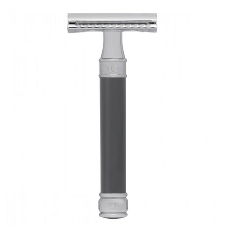 Edwin Jagger - Grey Double Edge Safety Razor - DE85BL
