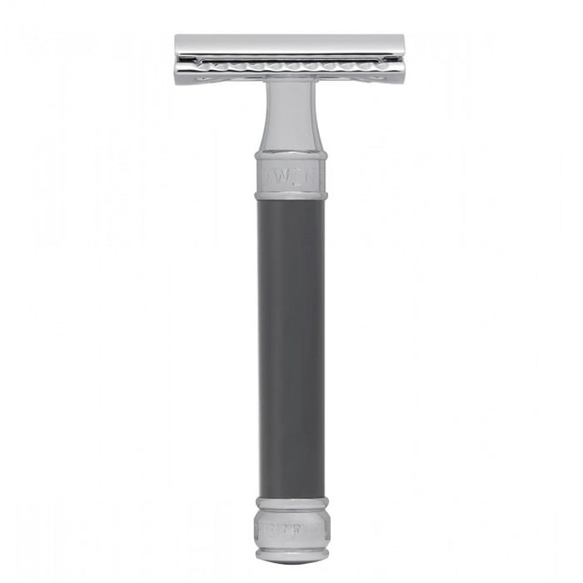 Edwin Jagger - Grey Double Edge Safety Razor - DE85BL