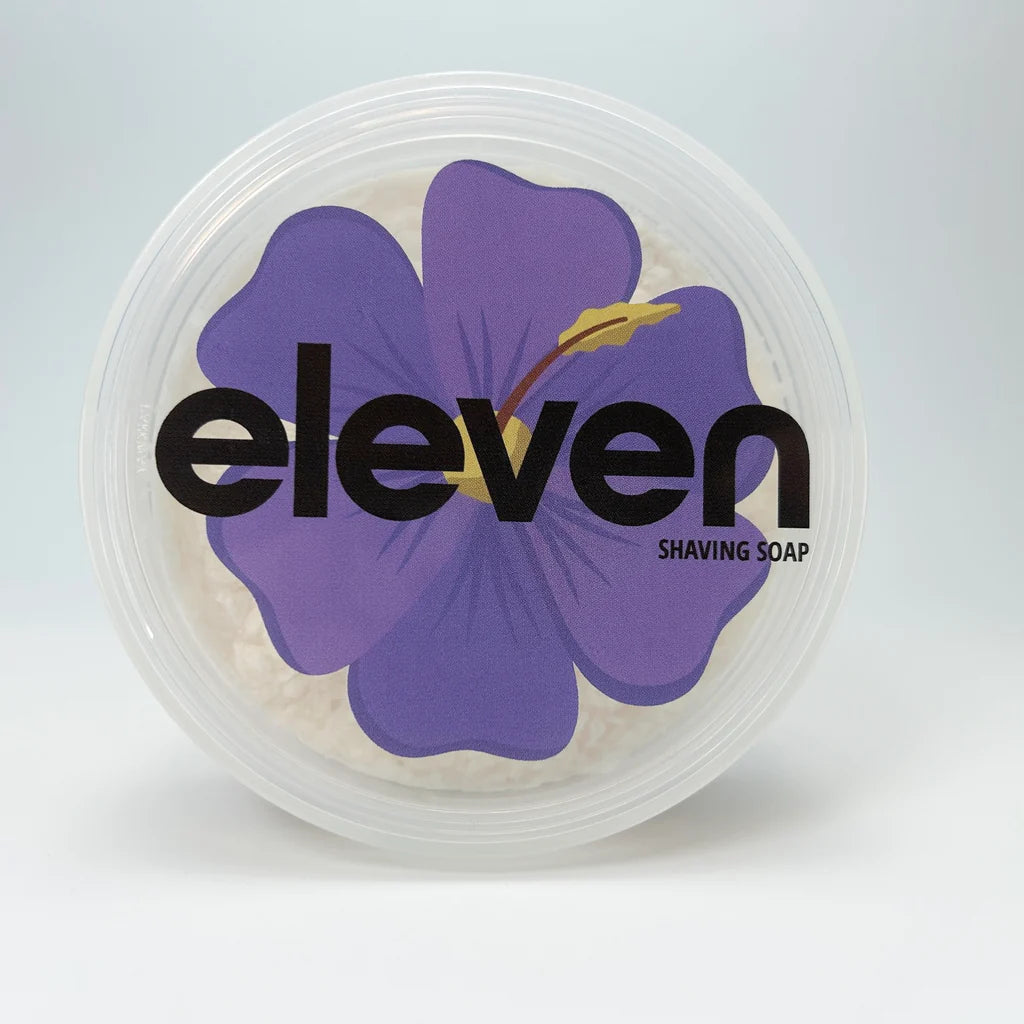 Eleven - Clary Sage & Violet - Julien Base Shave Soap - 4oz