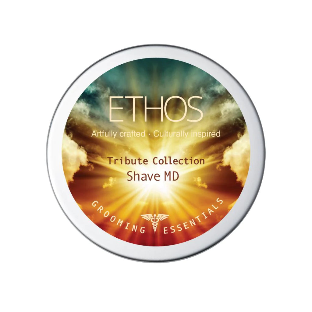 Ethos Grooming Essentials - Shave MD - F Base - Premium Shave Soap - 4.5oz
