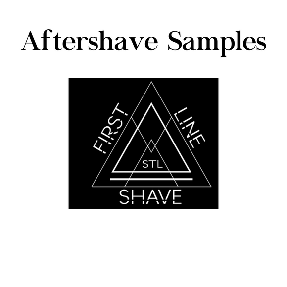 First Line Shave-  Aftershave Samples - 10ml