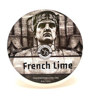 Shannon's Soaps - French Lime - Special Edition Shaving Soap - 3oz
