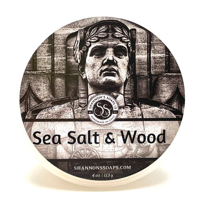 Shannon's Soaps - Sea Salt & Wood - Special Edition Shaving Soap - 3oz