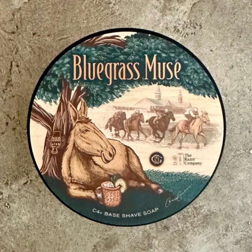 Gentleman's Nod - Bluegrass Muse - Artisan Shave Soap C4+ Base