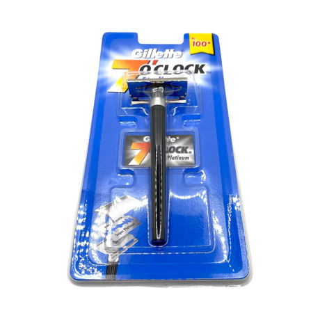 Gillette - 7 O'Clock Sterling - DE Safety Razor