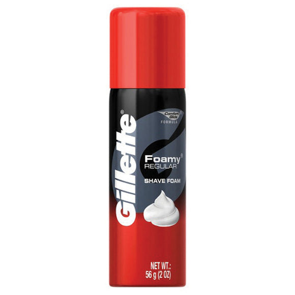 Gillette - Foamy Shaving Cream - Regular - 2oz