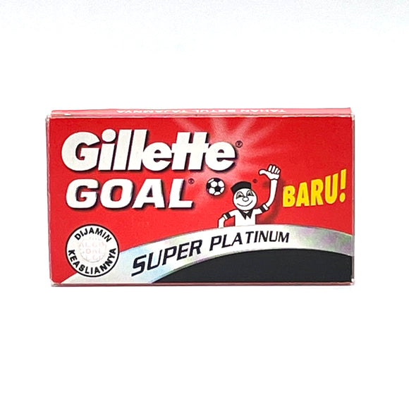 Gillette - Gaol Super Platinum Double Edge Razor Blades - 5 Pack