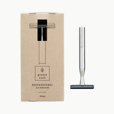 Greencult - Double Edge Safety Razor - GC 1.1 Silver