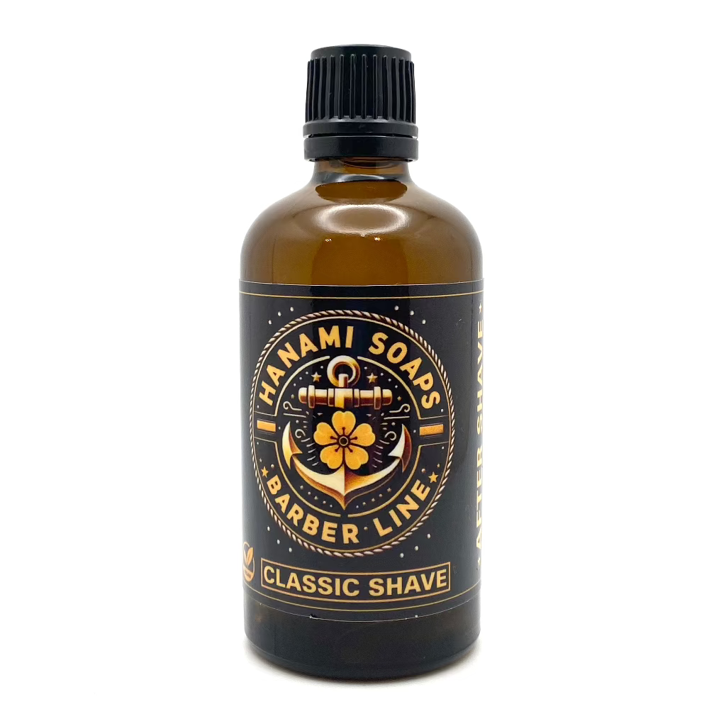 Classic Aftershave Splash 100ml | Hanami Soaps | The Razor Company