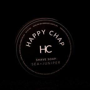 Happy Chap - Sea + Juniper - Shaving Soap - 4oz