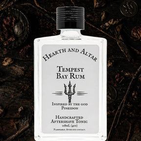 Hearth and Altar Tempest Bay Rum Aftershave Tonic 4oz