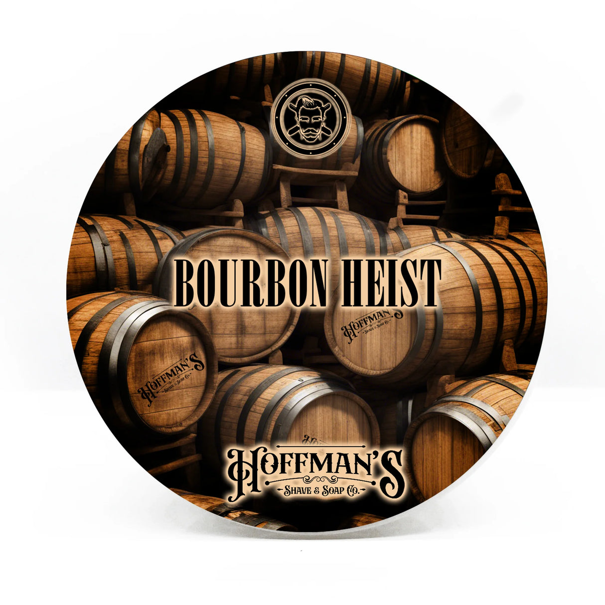 Hoffman's Bourbon Heist Shave Soap 4oz