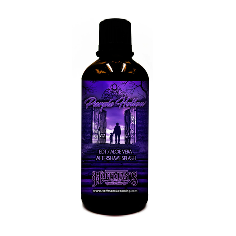 Hoffman's Purple Hollow EDT Aloe Vera Aftershave Splash 100ml