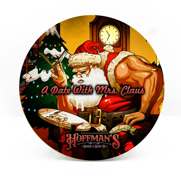 Hoffman's - A Date With Mrs. Claus - Artisan Shave Soap - 4oz