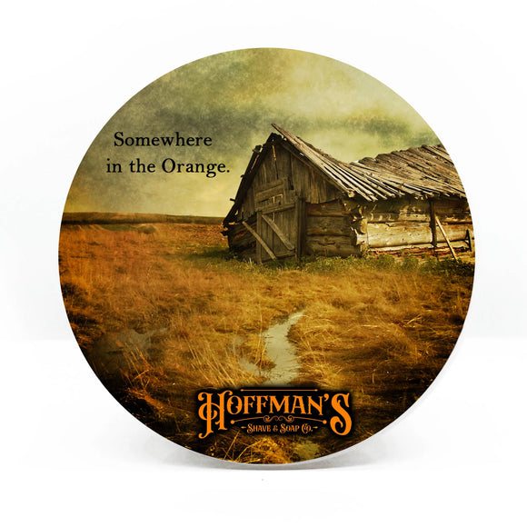 Hoffman's - Somewhere In The Orange - Artisan Shave Soap - 4oz