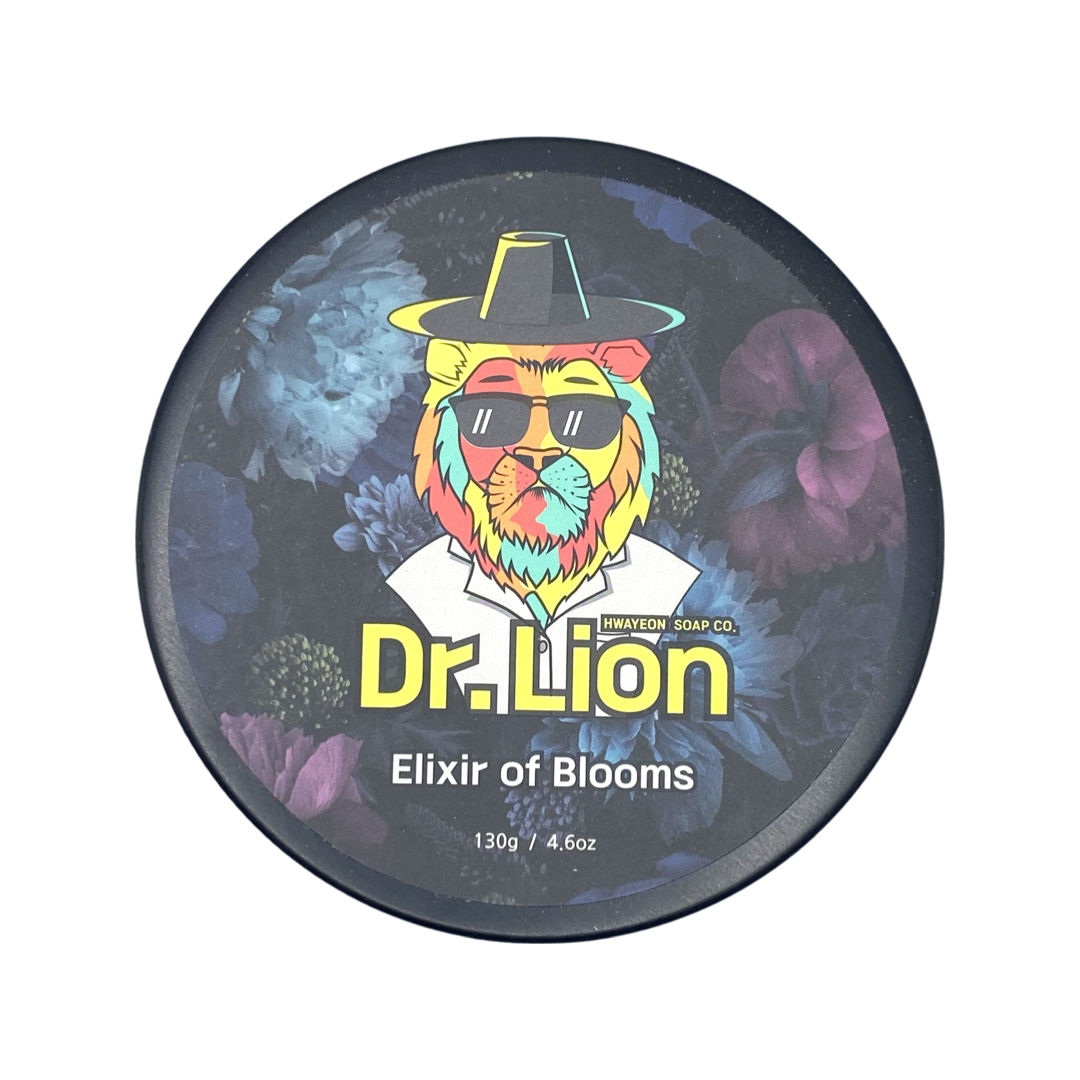 Hwayeon Soap Co. - Dr.Lion Elixir of Blooms - Shave Soap