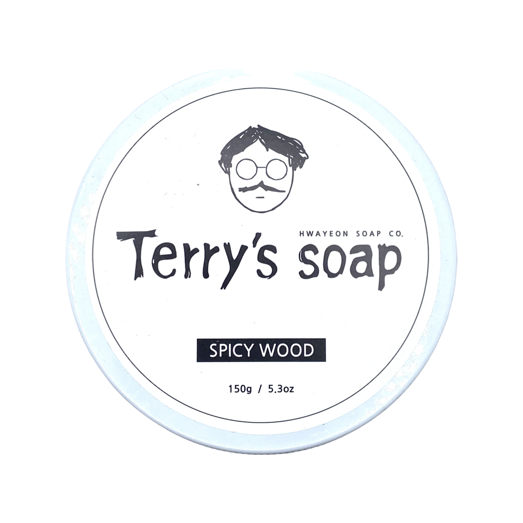 Hwayeon Soap Co. - Terry's Soap Spicy Wood - Shave Soap