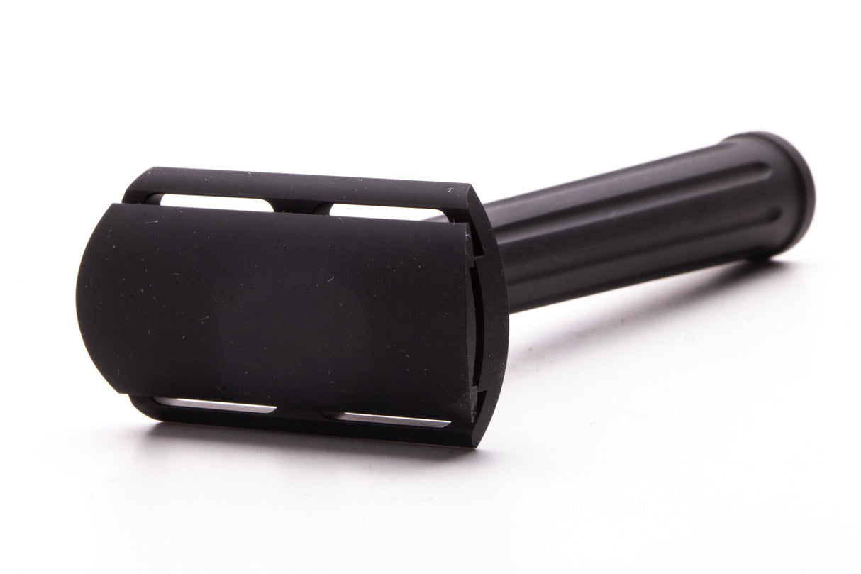 Rex Supply Co. Page Three Piece Aluminum Double Edge Safety Razor
