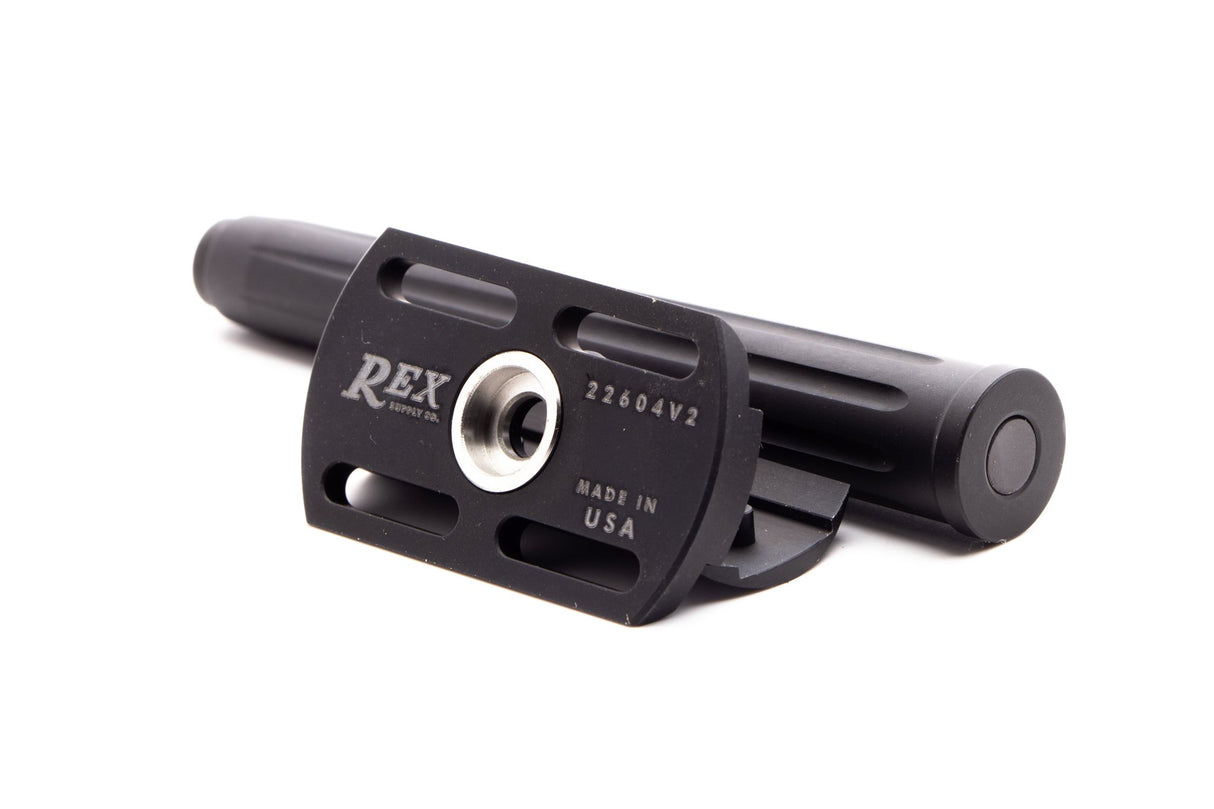 Rex Supply Co. Page Three Piece Aluminum Double Edge Safety Razor