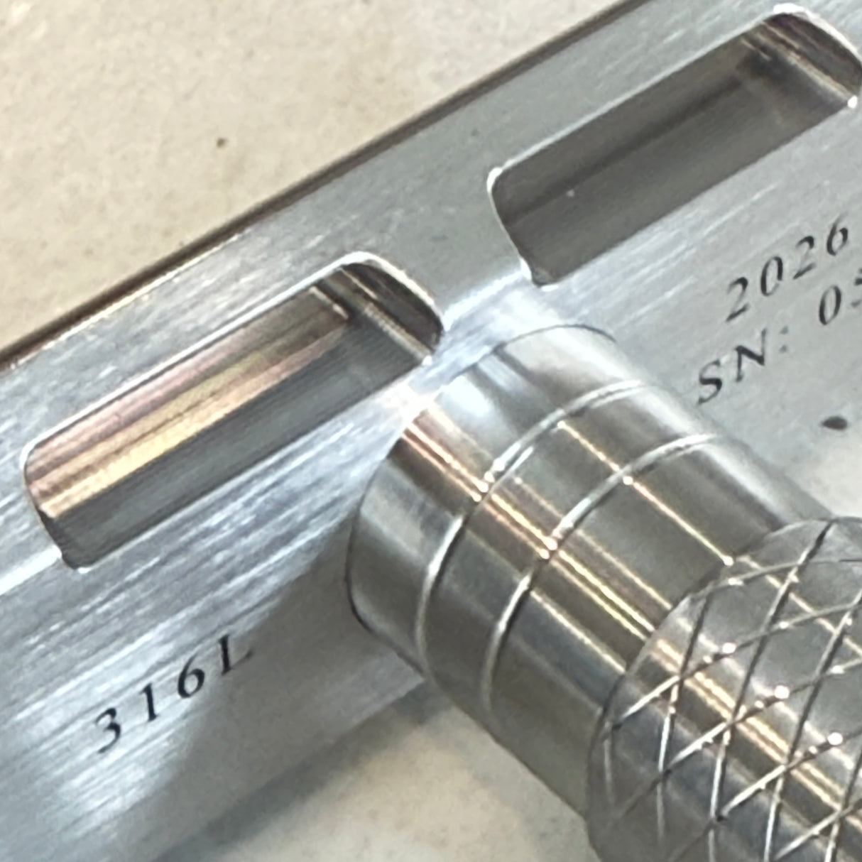 Rocnel 2026 MC Series 316L Stainless Steel Adjustable Safety Razor