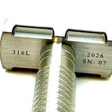 Rocnel 2026 MC Series 316L Stainless Steel Adjustable Safety Razor