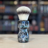 Never Alone 5 - #2 - 26mm AK47 Fan Knot - Resin Handle Shaving Brush