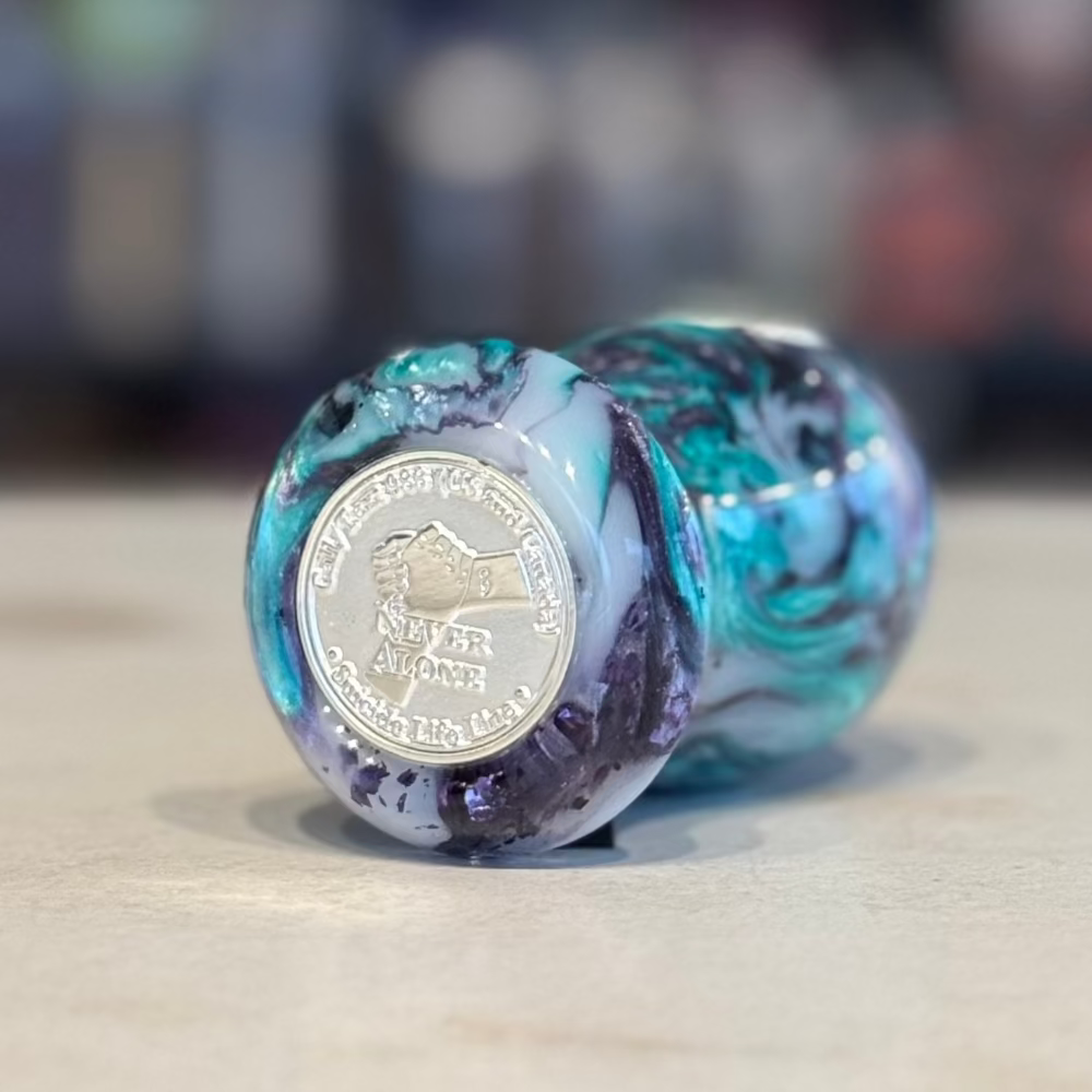Never Alone 5 - #6 - 26mm Knot - Resin Handle Only Shaving Brush