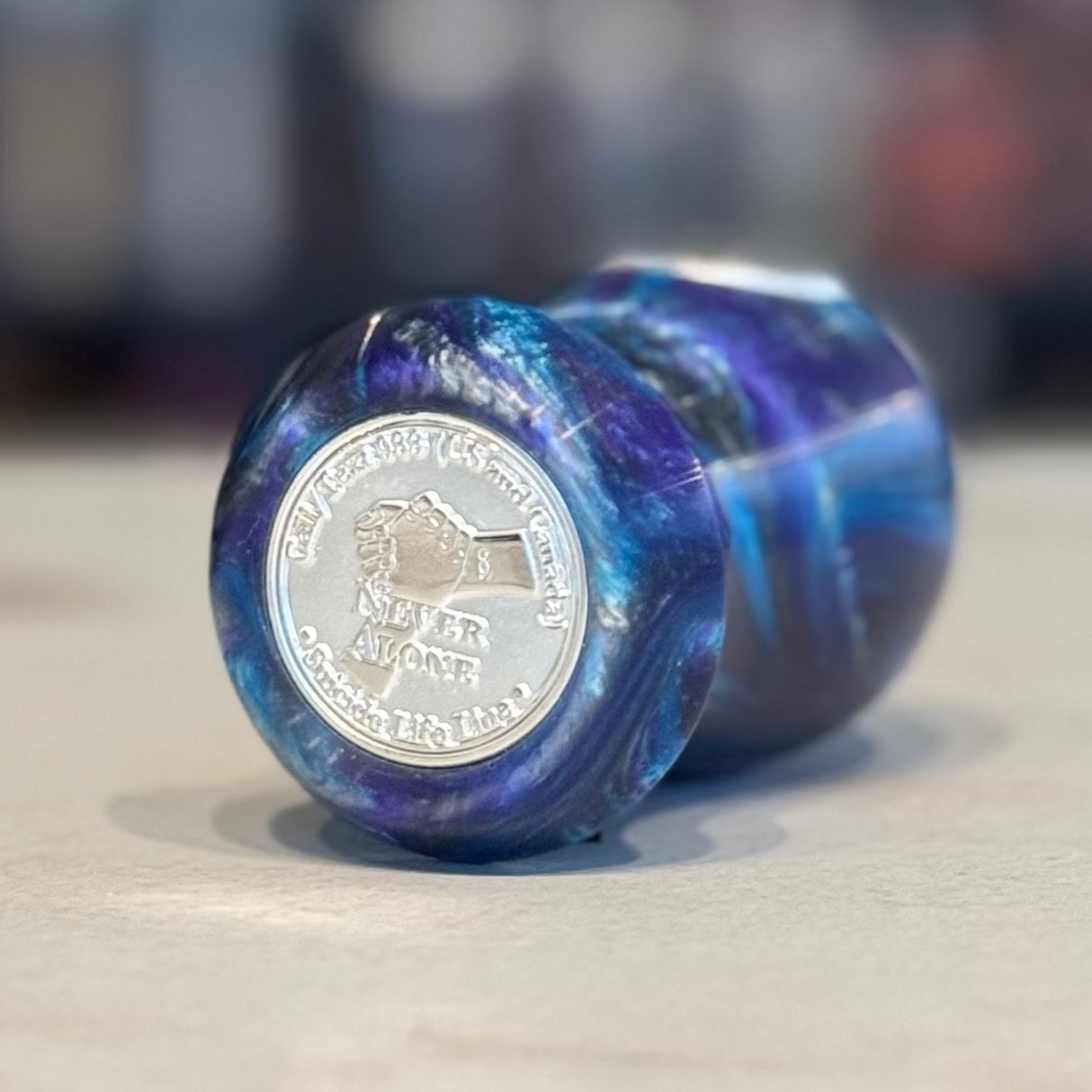 Never Alone 5 - #16 - 26mm Knot - Resin Handle Only Shaving Brush