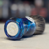 Never Alone 5 - #38 - 26mm Chocolate Badger DoughKnot Bulb Knot - Resin Handle