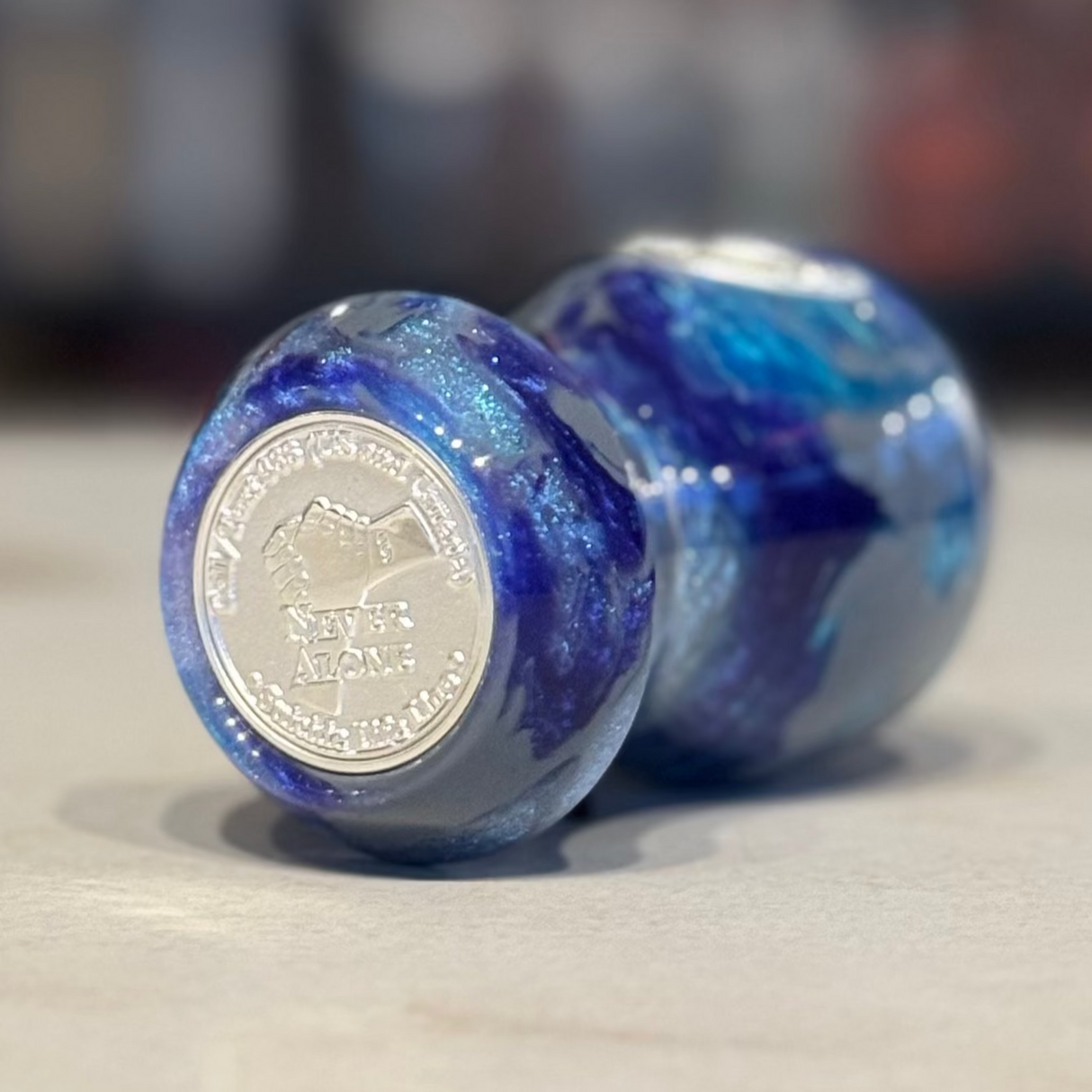 Never Alone 5 - #46 - 26mm Knot - Resin Handle ONLY Shaving Brush