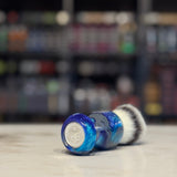 Never Alone 5 - #50 - 26mm Synthetic AK47 Bulb Knot - Resin Handle Shaving Brush