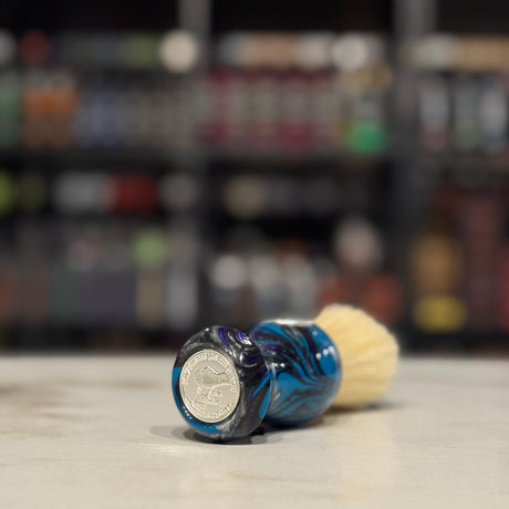 Never Alone 5 - #97 - 26mm Boar Knot - Resin Handle Shaving Brush