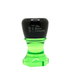 The Herald 26mm Shaving Brush Green Resin Handle Choose Knot Type