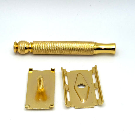 Replica Razors Replitech 1965 Tech Double Edge Safety Razor Gold