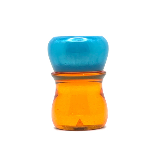 TRC - Tangerine Tide - 26mm Resin Shaving Brush Handle Only