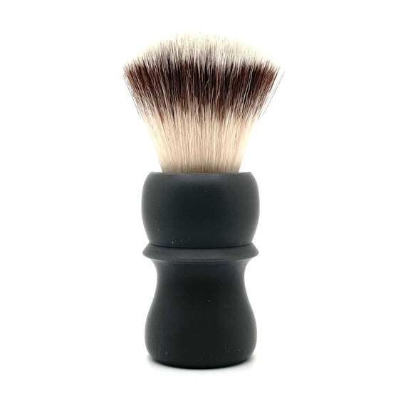 AKA Brushworx - Brushed Charcoal - 26mm Synthetic AK4 FAN Knot - Resin Handle