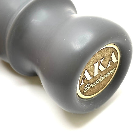 AKA Brushworx - Brushed Charcoal - 26mm Synthetic AK4 FAN Knot - Resin Handle