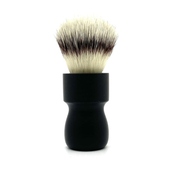 AKA Brushworx - Brushed Black - 26mm Synthetic AK47 Bulb Knot - Resin Handle