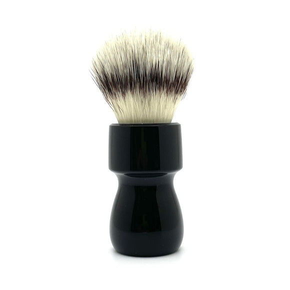 AKA Brushworx - Black Gloss - 26mm Synthetic AK47 Bulb Knot - Resin Handle