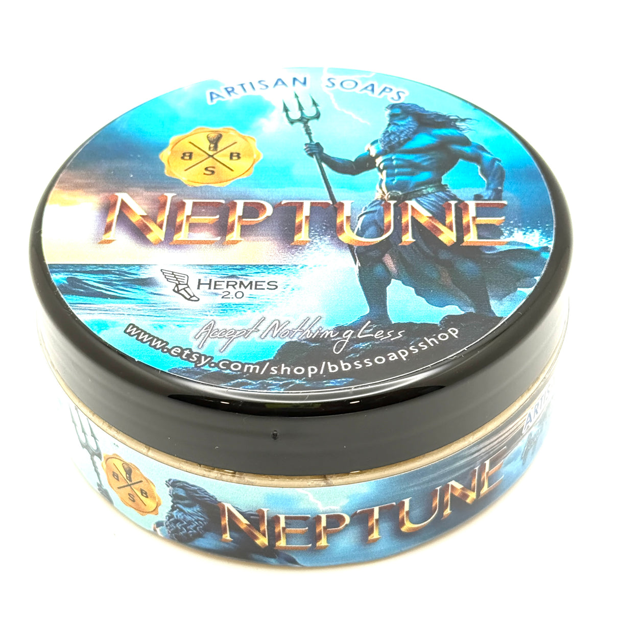BBS Soap Company - Neptune - Shave Soap - 4.5oz