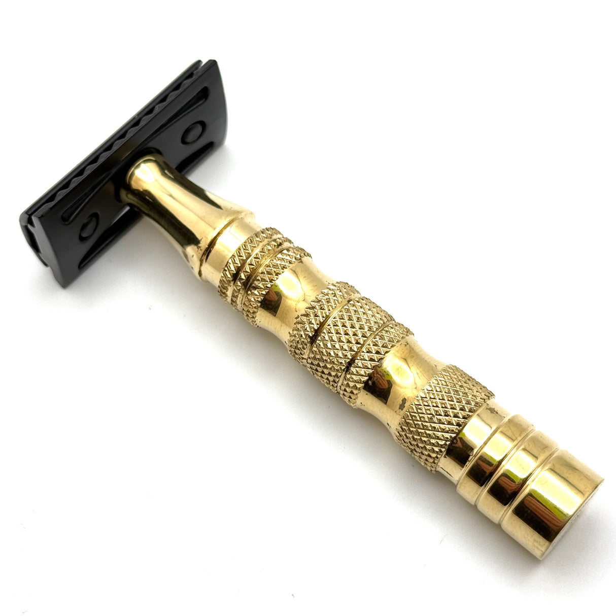 RG Shave Designs Polished Brass Double Edge Safety Razor