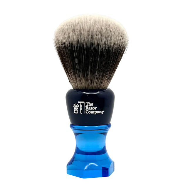 The Herald 26mm Shaving Brush Sapphire Crest Resin Handle